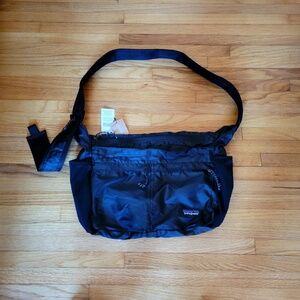 Patagonia  Black Lightweight Travel Courier - NWT